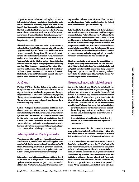 Vorschauseite 2: Wie kann der Drehtüreffekt in der Akutpsychiatrie vermieden werden?