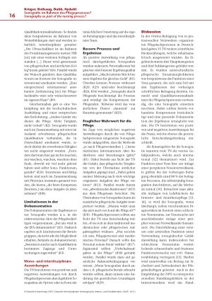 Vorschauseite 4: Sonografie im Rahmen des Pflegeprozesses? Qualitative Sekundärdatenanalyse einer Befragung von Pflegefachpersonen