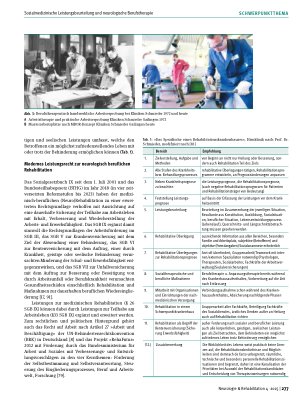 Vorschauseite 3: Sozialmedizinische Leistungsbeurteilung und neurologische Berufstherapie