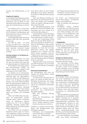 Vorschauseite 2: Haltbarkeit von Masken und anderer PSA (Persönliche Schutzausrüstung)