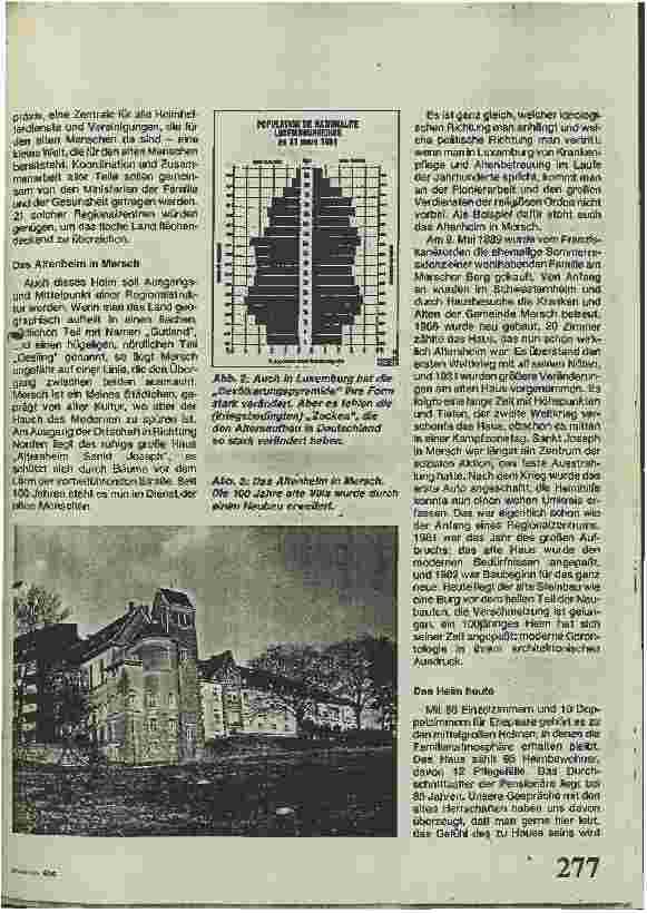 Vorschauseite 2: 100 Jahre Altenheim in Mersch/Luxemburg