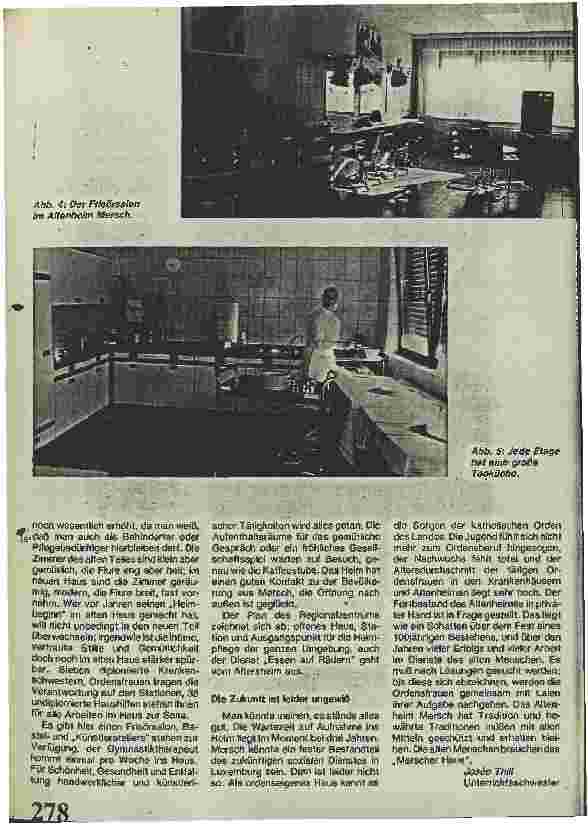 Vorschauseite 3: 100 Jahre Altenheim in Mersch/Luxemburg