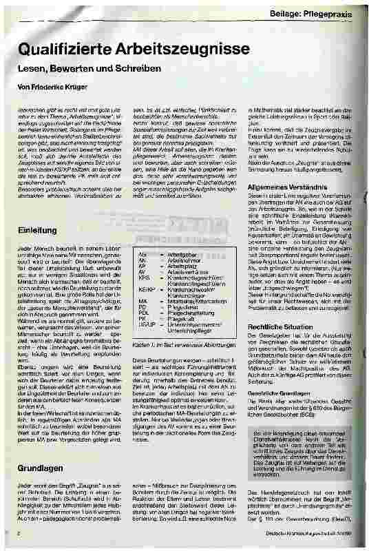 Vorschauseite 1: Qualifizierte Arbeitszeugnisse - Lesen, Bewerten und Schreiben