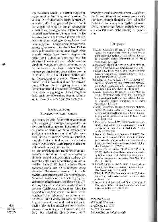 Vorschauseite 4: LUNCENPROTEKTIVE BEATMUNG WAS MUSS ICH WISSEN?