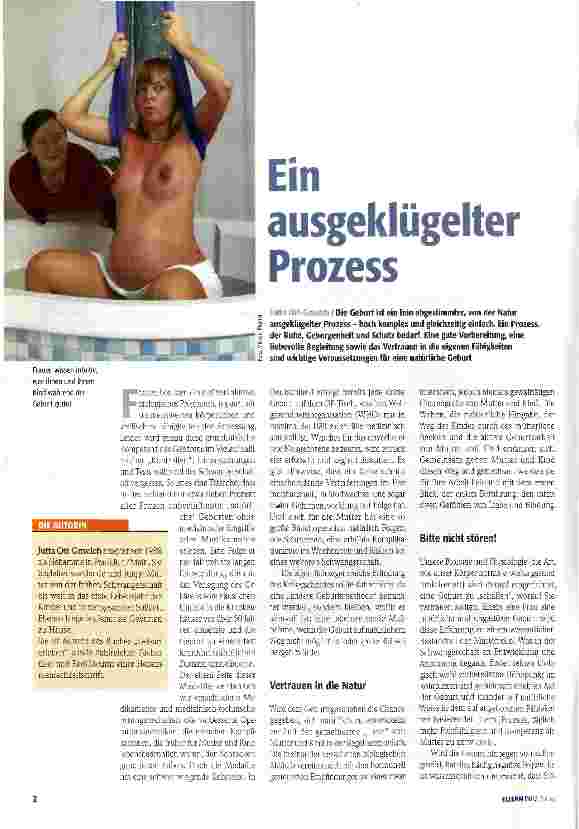 Vorschauseite 1: Ein ausgeklügelter Prozess
