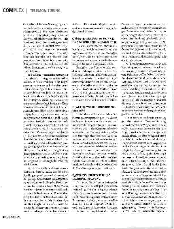Vorschauseite 3: ZWISCHEN VISION UND REALITÄT