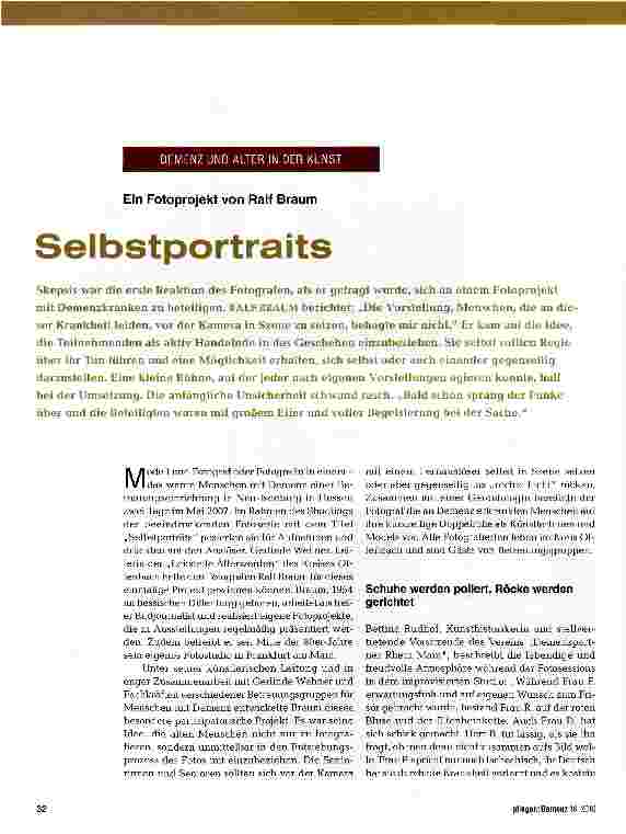 Vorschauseite 1: Selbstportraits