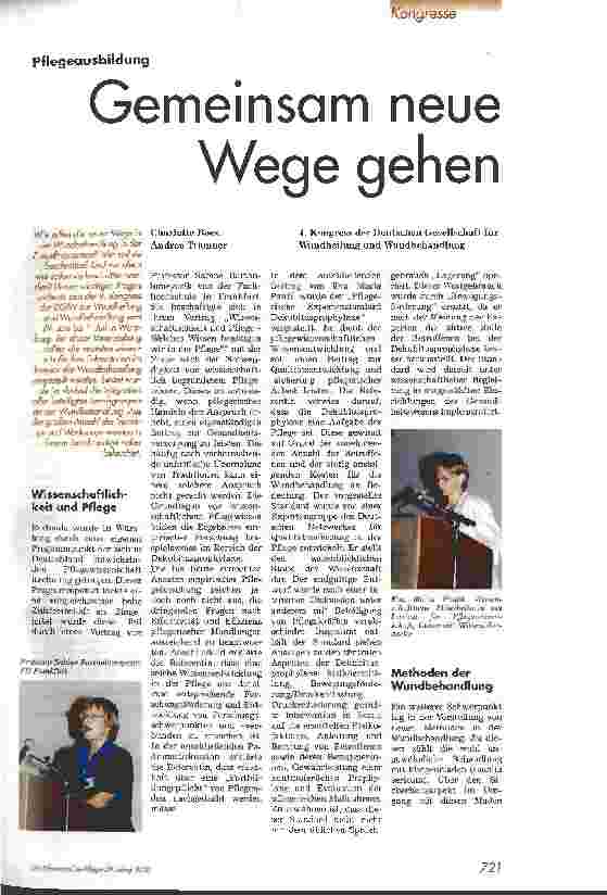 Vorschauseite 1: Gemeinsam neue Wege gehen