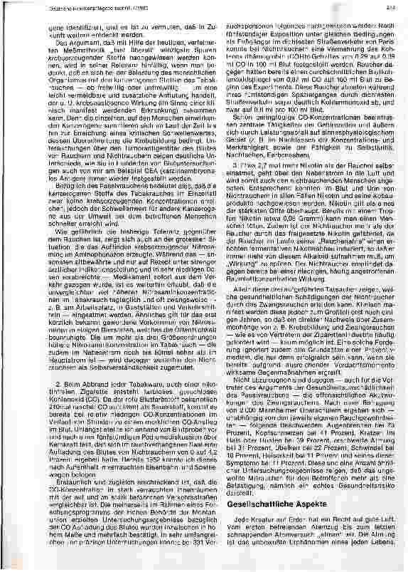 Vorschauseite 2: Rauchen und Umwelt