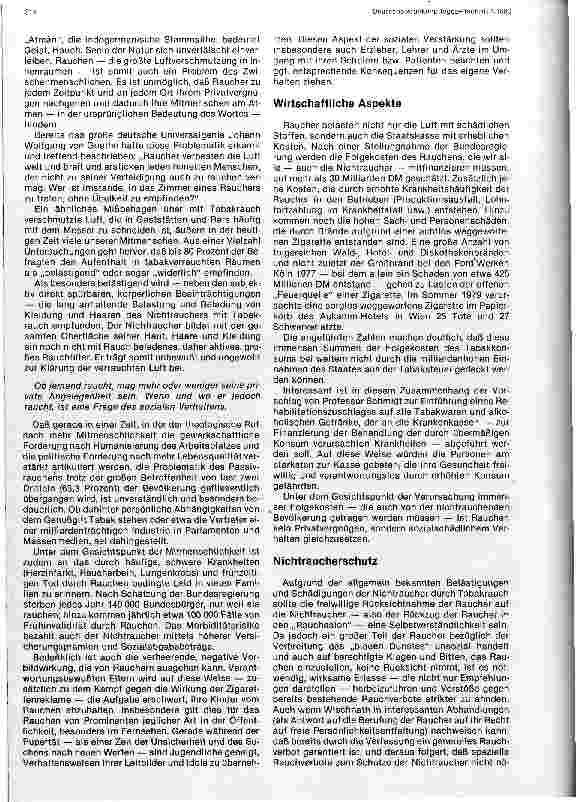 Vorschauseite 3: Rauchen und Umwelt