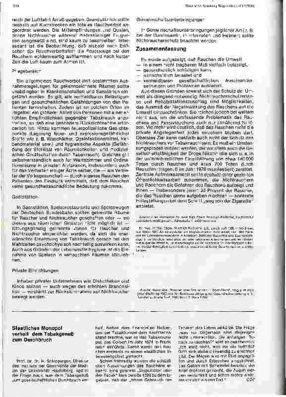 Vorschauseite 5: Rauchen und Umwelt