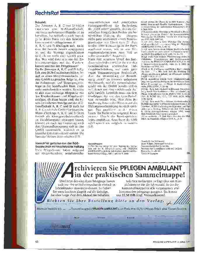 Vorschauseite 5: Wenn zwei sich zusammentun Kooperation/Fusion