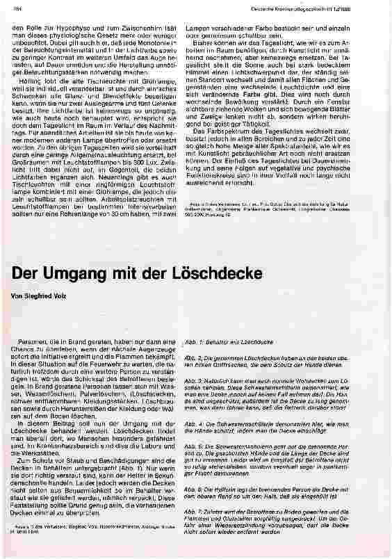 Vorschauseite 3: Kann künstliche Beleuchtung das Tageslicht am Arbeitsplatz ersetzen?