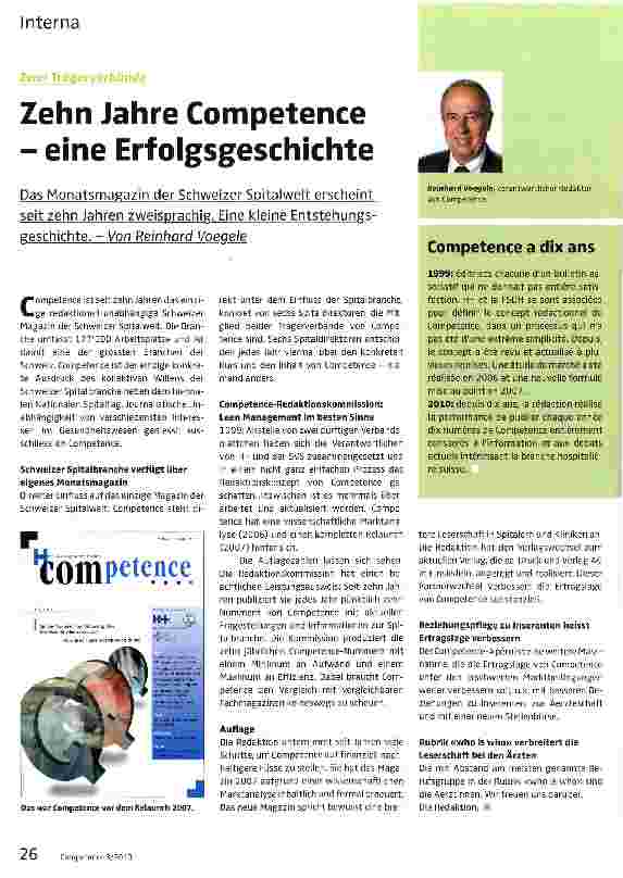 Vorschauseite 1: Zehn Jahre Competence - eine Erfolgsgeschichte
