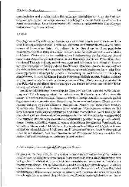 Vorschauseite 5: Molekulare Hirnforschung: Möglichkeiten, Grenzen und ethische Aspekte