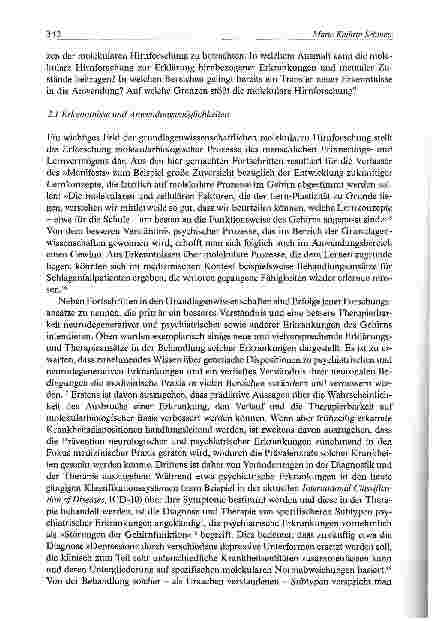 Vorschauseite 6: Molekulare Hirnforschung: Möglichkeiten, Grenzen und ethische Aspekte