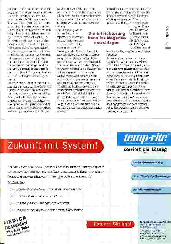 Vorschauseite 2: Personalabbau - Schuss in den Ofen? Entlassungsaktionen haben oft nicht den gewünschten Erfolg