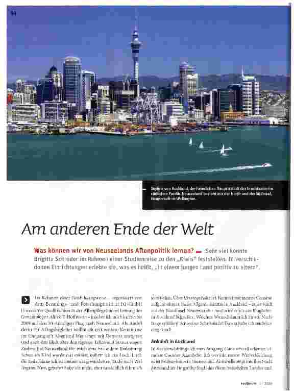 Vorschauseite 1: Am anderen Ende der Welt