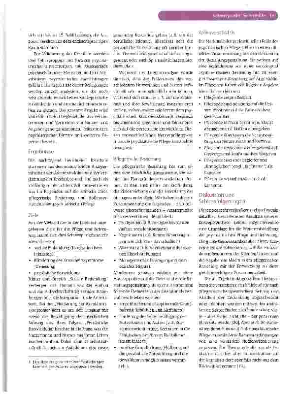 Vorschauseite 3: Merkmale guter psychiatrischer Pflege und Betreuung