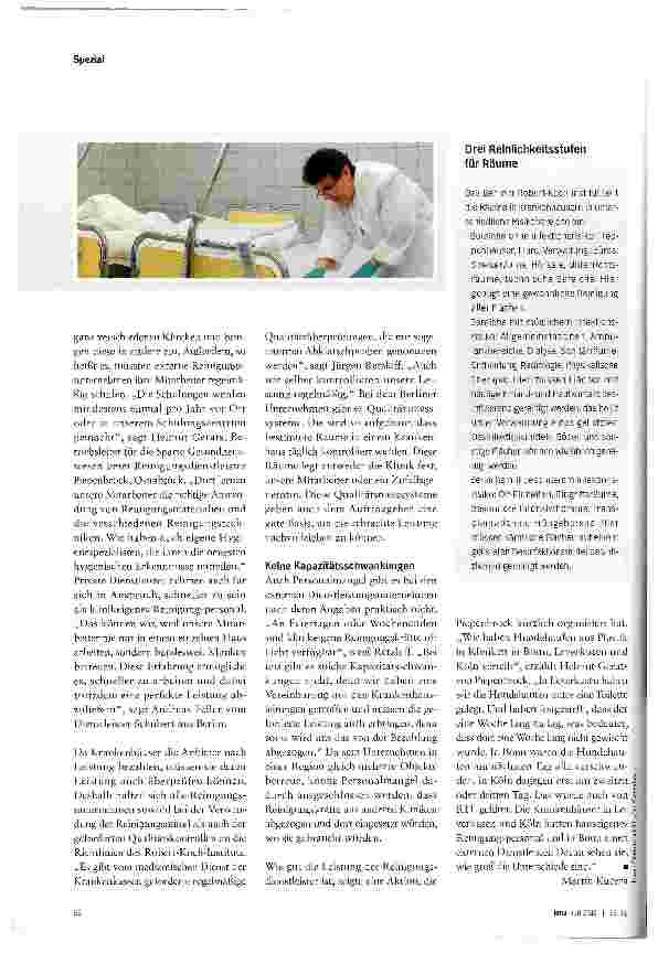 Vorschauseite 3: Sauber und hygienisch