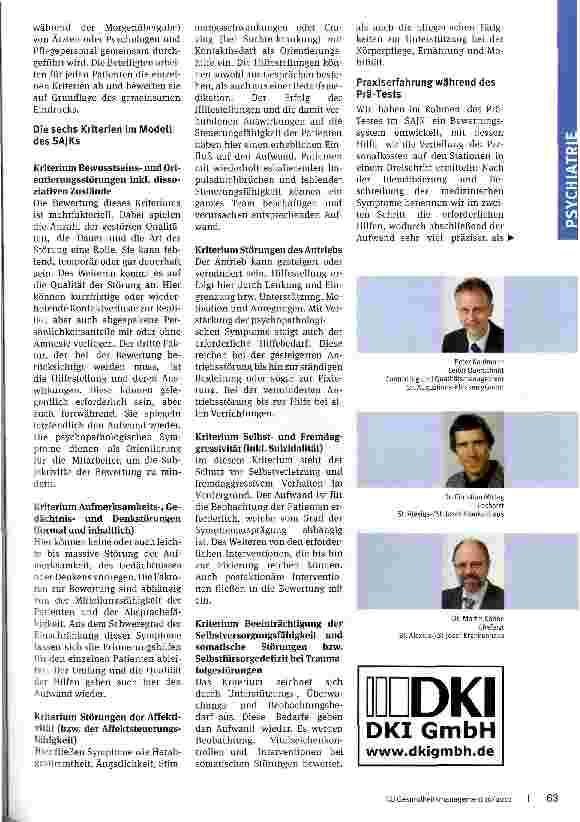 Vorschauseite 2: Den Behandlungsaufwand präzise bestimmen