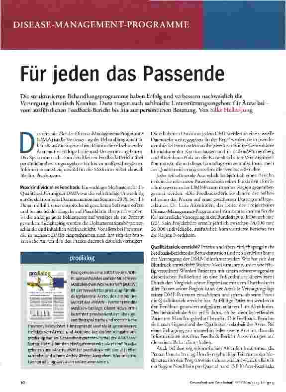 Vorschauseite 1: Für jeden das Passende