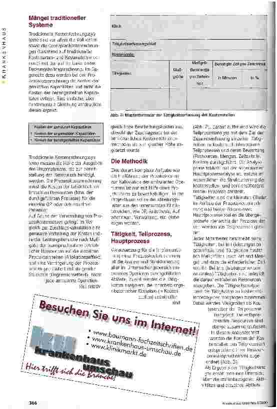 Vorschauseite 3: Wie hoch sind die Gemeinkosten? Die Prozesskostenrechnung zur Kalkulation des ambulanten Operierens