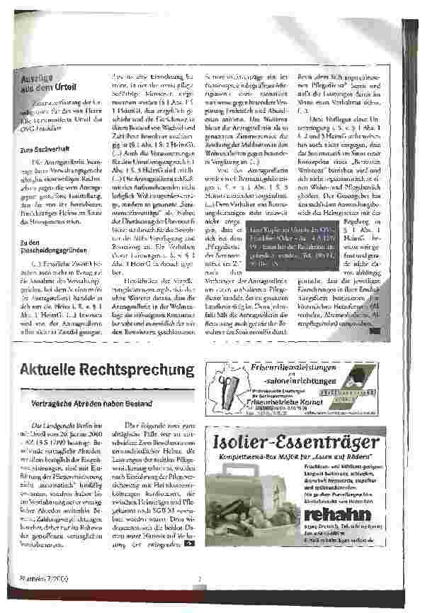 Vorschauseite 2: Betreutes Wohnen als Heim Zur Zukunftsoffenheit des Heimbegriffs