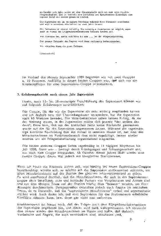 Vorschauseite 3: Erfahrungen mit dem Medium Supervision