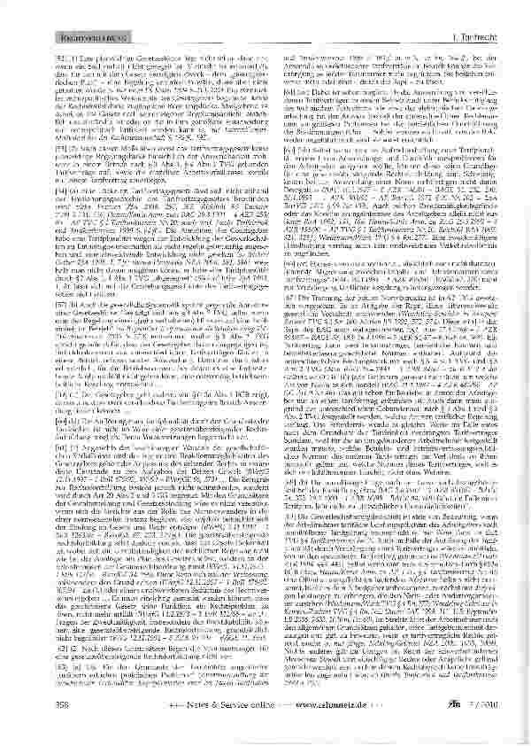 Vorschauseite 4: Grundsatz der Tarifeinheit (Anfragebeschluss); Ausschlussfrist