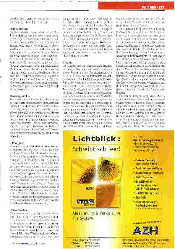 Vorschauseite 3: Pathologien nach der Geburt