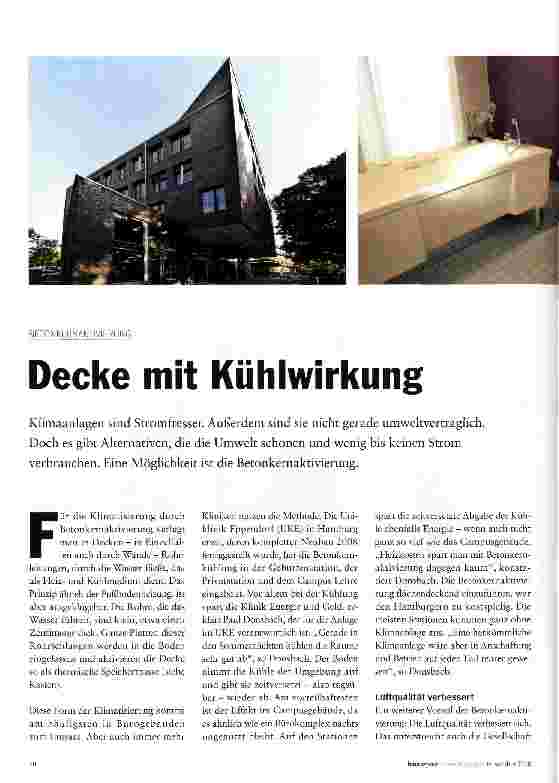 Vorschauseite 1: Decke mit Kühlwirkung