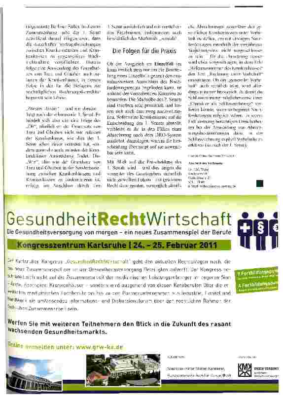 Vorschauseite 4: Abrechnunq unter Vorbehalt