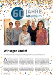 Vorschauseite 1: 60 Jahre Altenheim - wir sagen Danke!
