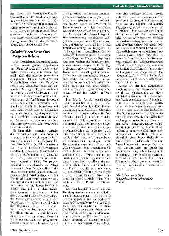 Vorschauseite 3: Berufsintegration diplomierter Pflegekräfte - Lösungswege aus einer unzureichenden Rechtslage