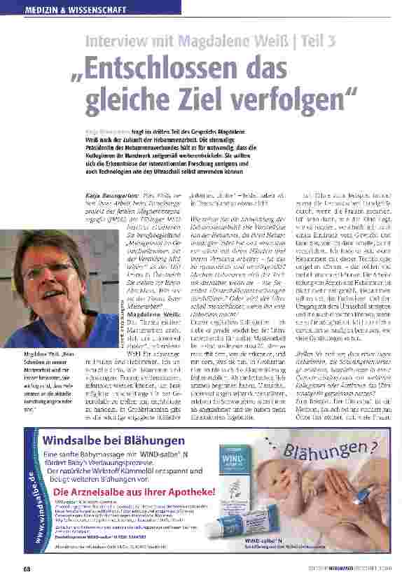Vorschauseite 1: Entschlossen das gleiche Ziel verfolgen