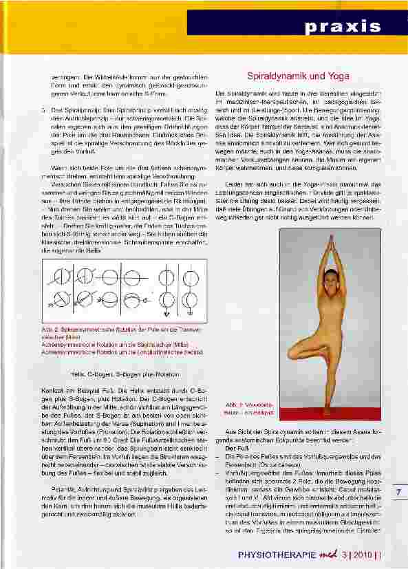 Vorschauseite 3: Yoga und Spiraldynamik