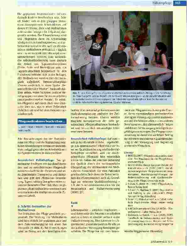 Vorschauseite 4: Pflegeplanung in der Palliativpflege