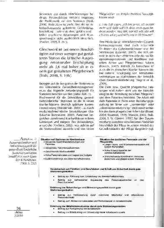 Vorschauseite 4: GESUND PFLEGEN UNTER ZEITNOT UND FEHLENDER ANERKENNUNG? WERTSCHÄTZUNGSASPEKTE DES GESUNDHEITSMANAGEMENTS IN DER KRANKENPFLEGE