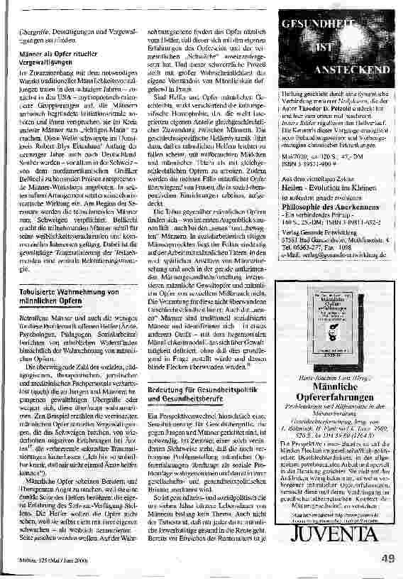 Vorschauseite 4: Männer als Opfer