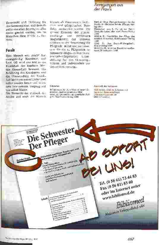 Vorschauseite 6: Diätik - Die Lehre vom gesunden Leben Anregungen aus der Praxis