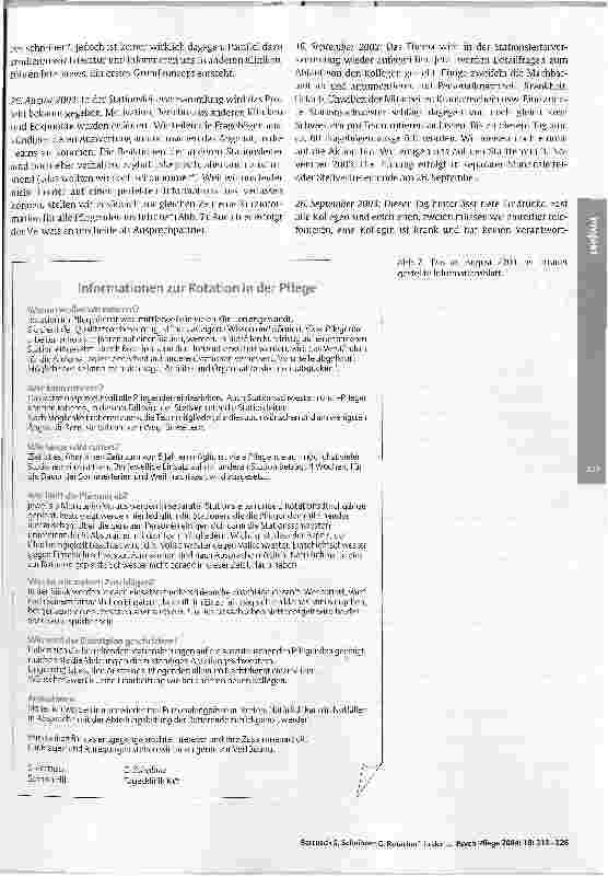 Vorschauseite 6: Rotation in der Pflege