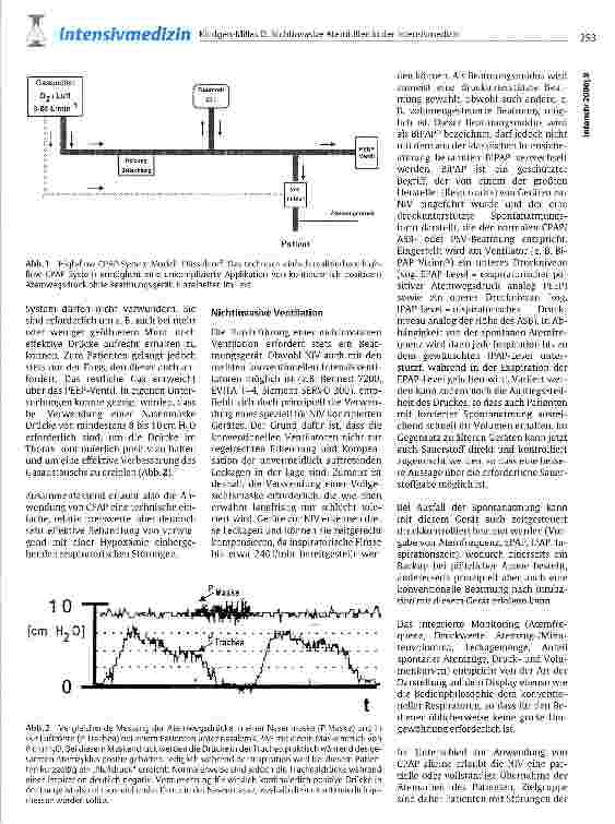 Vorschauseite 3: Nichtinvasive Atemhilfen in der Intensivmedizin - Verfügbare Techniken, gesicherte Indikationen, Perspektiven