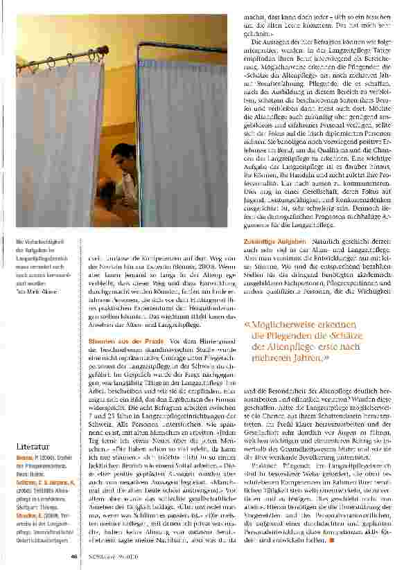 Vorschauseite 3: Arbeitsplatz Langzeitpflege