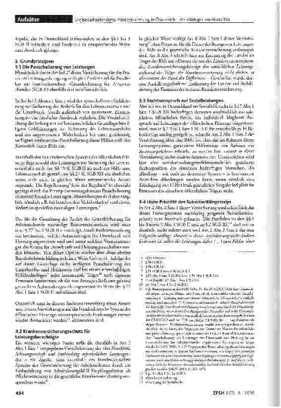Vorschauseite 2: Die Bedarfsorientierte Mindestsicherung in Österreich -ein »Ableger von Hartz IV«?
