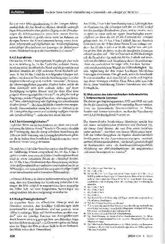 Vorschauseite 6: Die Bedarfsorientierte Mindestsicherung in Österreich -ein »Ableger von Hartz IV«?