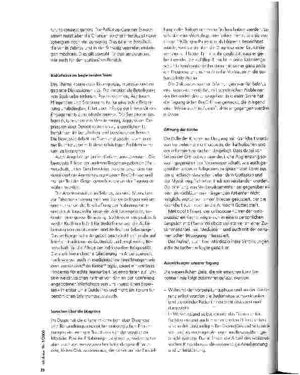 Vorschauseite 2: Weissrussisch-Schweizerische Konferenz Palliative-Care Minsk, Belarus, 1. 7. - 3. 7. 1999