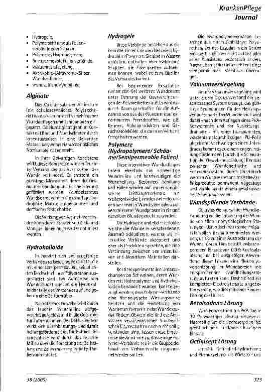 Vorschauseite 2: Chronische Wunden