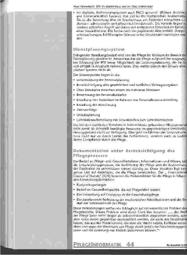 Vorschauseite 4: EDV im Krankenhaus und im Gesundheitswesen