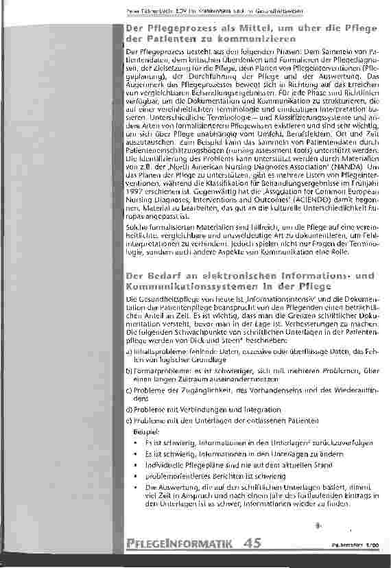 Vorschauseite 5: EDV im Krankenhaus und im Gesundheitswesen